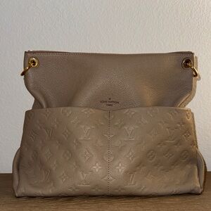 Louis Vuitton Beige Monogram Shoulder Bag